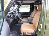 2021 Jeep Wrangler Unlimited Rubicon 4x4 Dark Saddle/Black Interior