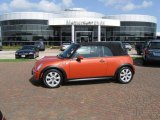 2005 Hot Orange Metallic Mini Cooper S Convertible #13894913