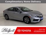 2018 Lunar Silver Metallic Honda Civic EX Sedan #140016856