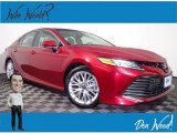 2018 Ruby Flare Pearl Toyota Camry XLE #140016880