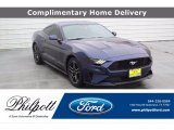 2020 Kona Blue Ford Mustang EcoBoost Fastback #140028112