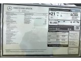 2020 Mercedes-Benz GLS 450 4Matic Window Sticker