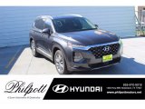 2020 Portofino Gray Hyundai Santa Fe SEL #140028081