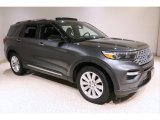 2020 Magnetic Metallic Ford Explorer Limited 4WD #140039646