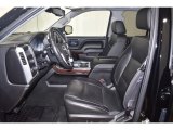 2016 GMC Sierra 1500 SLT Double Cab 4WD Jet Black Interior