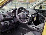 2021 Subaru Crosstrek Premium Black Interior