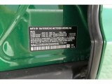2021 Countryman Color Code for British Racing Green IV Metallic - Color Code: C3B