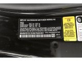 2021 Hardtop Color Code for Midnight Black Metallic - Color Code: A94