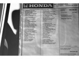 2021 Honda Odyssey EX-L Window Sticker