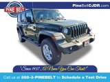 2021 Sarge Green Jeep Wrangler Unlimited Sport 4x4 #140074312