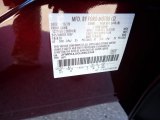 2020 Edge Color Code for Burgundy Velvet Metallic Tinted - Color Code: R3