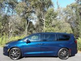 2019 Jazz Blue Pearl Chrysler Pacifica Touring Plus #140074297