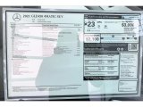 2021 Mercedes-Benz GLE 450 4Matic Window Sticker
