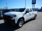 2021 Summit White Chevrolet Silverado 1500 WT Double Cab #140095257