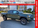 2021 Army Green Toyota Tacoma TRD Off Road Double Cab 4x4 #140095156