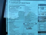 2020 Dodge Charger Scat Pack Window Sticker