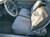 1986 Chevrolet El Camino Conquista Gray Interior