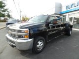 2016 Black Chevrolet Silverado 3500HD WT Crew Cab 4x4 #140105446