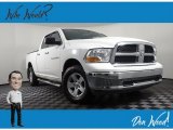 2012 Bright White Dodge Ram 1500 SLT Quad Cab 4x4 #140105423