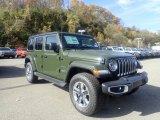 2021 Sarge Green Jeep Wrangler Unlimited Sahara 4x4 #140105590
