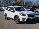 2021 Crystal White Pearl Subaru Forester 2.5i Limited #140122541