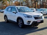 2021 Crystal White Pearl Subaru Forester 2.5i Limited #140122537