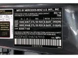 2017 GLS Color Code for Steel Gray Metallic - Color Code: 755