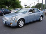 2007 Sunset Blue Cadillac CTS Sedan #13875312