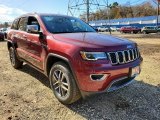 2021 Velvet Red Pearl Jeep Grand Cherokee Limited 4x4 #140122524