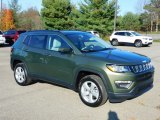 Olive Green Pearl Jeep Compass in 2021