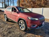 2021 Velvet Red Pearl Jeep Cherokee Limited 4x4 #140140749