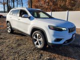 2021 Bright White Jeep Cherokee Limited 4x4 #140140748