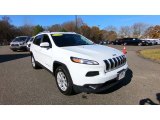 2018 Bright White Jeep Cherokee Latitude Plus 4x4 #140140816