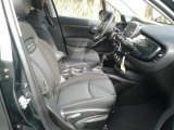 2020 Fiat 500X Pop AWD Black Interior