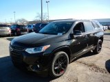 2021 Mosaic Black Metallic Chevrolet Traverse Premier #140149634