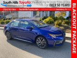 2021 Blue Crush Metallic Toyota Corolla SE #140161955