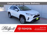 2021 Blizzard White Pearl Toyota RAV4 XLE Premium #140162041