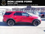 2021 Rapid Red Metallic Ford Explorer ST 4WD #140188854