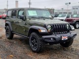 2021 Sarge Green Jeep Wrangler Unlimited Willys 4x4 #140201278