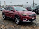 2021 Velvet Red Pearl Jeep Cherokee Limited 4x4 #140201275