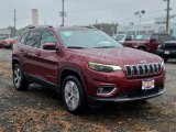 2021 Velvet Red Pearl Jeep Cherokee Limited 4x4 #140201270