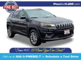 2021 Diamond Black Crystal Pearl Jeep Cherokee Latitude Lux 4x4 #140201261