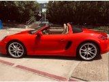Guards Red Porsche Boxster in 2015