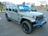 2021 Jeep Wrangler Unlimited Sahara Altitude 4x4 Front 3/4 View