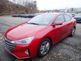 2020 Scarlet Red Pearl Hyundai Elantra SEL #140201334