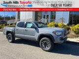 2021 Cement Toyota Tacoma TRD Off Road Double Cab 4x4 #140220704