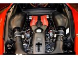 2018 Ferrari 488 GTB  3.9 Liter Turbocharged DOHC 32-Valve V8 Engine