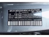 2021 GLB Color Code for Mountain Grey Metallic - Color Code: 787