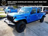2021 Hydro Blue Pearl Jeep Gladiator Willys 4x4 #140220685