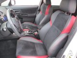 2020 Subaru WRX STI Black Ultra Suede/Carbon Black Interior